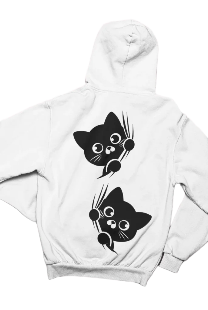 black cat lover Hoodie