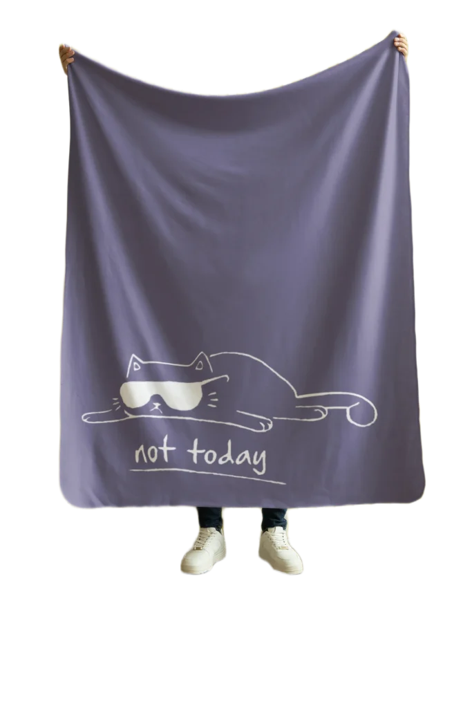 void cat lover blanket