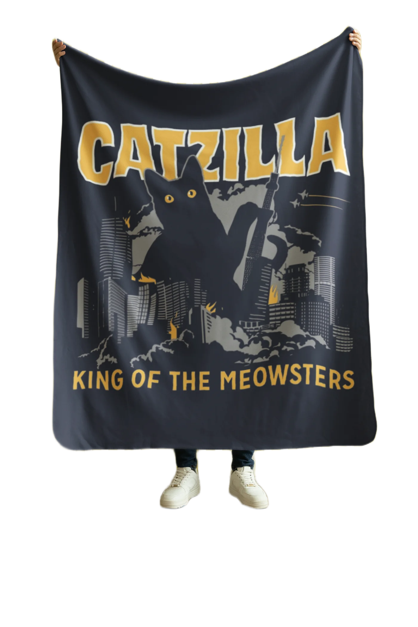 catzilla black cat lover banket