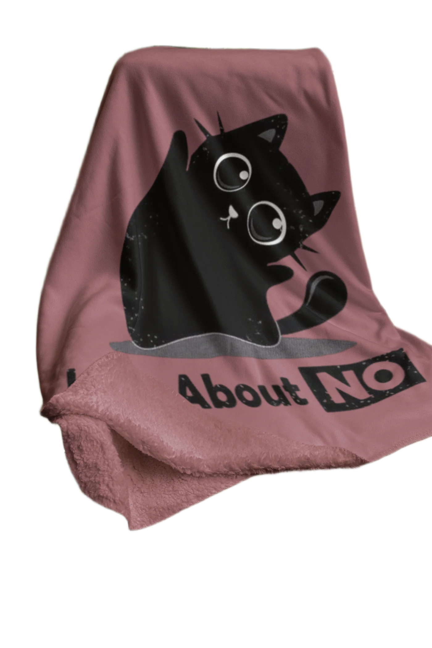 how about no black cat lover blanket