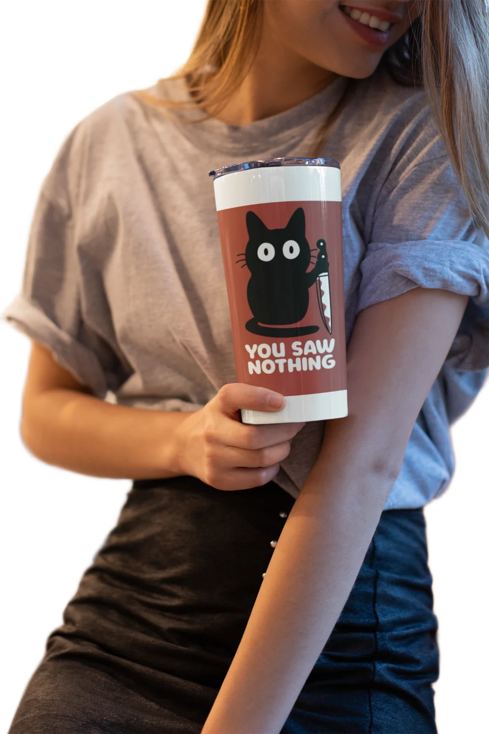 Void Cat Water Bottle