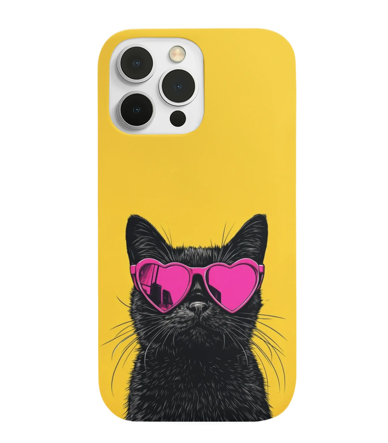 silicone tpu void cat lover phone case